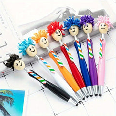 10pcs Cartoon Pen Set Green And Red Durable And Fun Plastic Material
