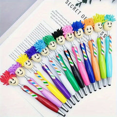 10pcs Cartoon Pen Set Green And Red Durable And Fun Plastic Material