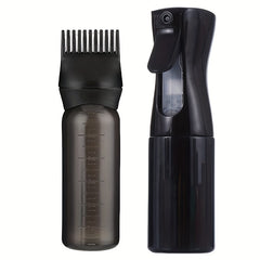 Hair Styling Set: Spray Bottle & Root Comb Applicator