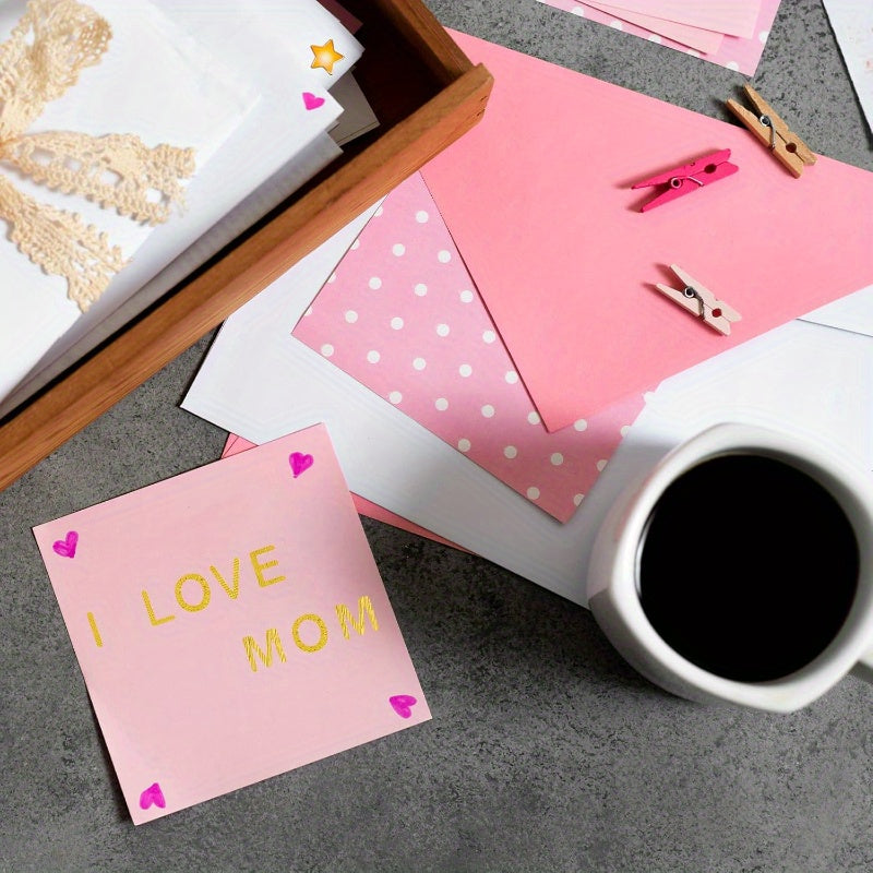 8 Sheets Golden Letter Stickers Small Glitter Self Adhesive Alphabet Stickers