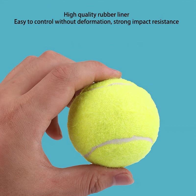 3pcs Low-Pressure Tennis Balls for Training Practice