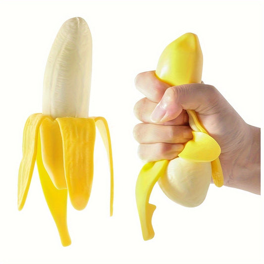 Funny Banana Squeeze Toy - Perfect for Birthdays & Parties