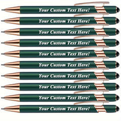 15pcs Custom Aluminum Ballpoint Pens for Events and Parties