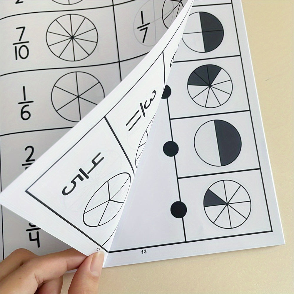 LACHILLY Fraction Workbook for Kids - Math Practice Book