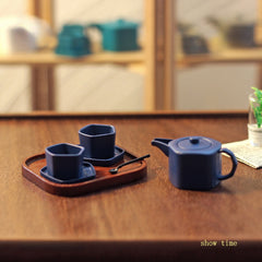 Mini Tea Set Accessories - Dollhouse Decoration