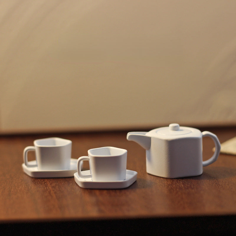 Mini Tea Set Accessories - Dollhouse Decoration