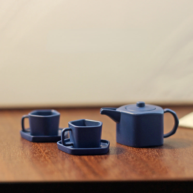 Mini Tea Set Accessories - Dollhouse Decoration