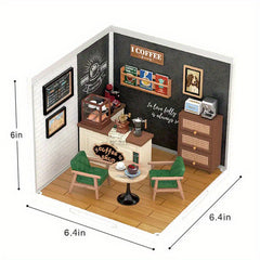 3D Plastic Puzzle Doll House Model Kit DIY DW001B