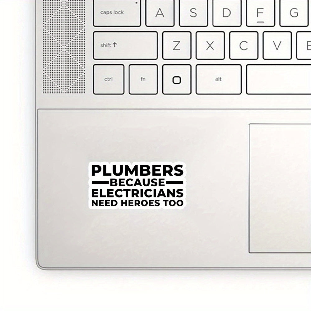 Plumber Heroes Vinyl Sticker Set - Waterproof Decals