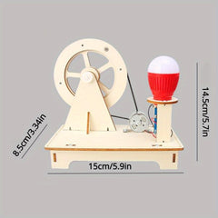 DIY Manual Generator Kit Science Toy Random Colors