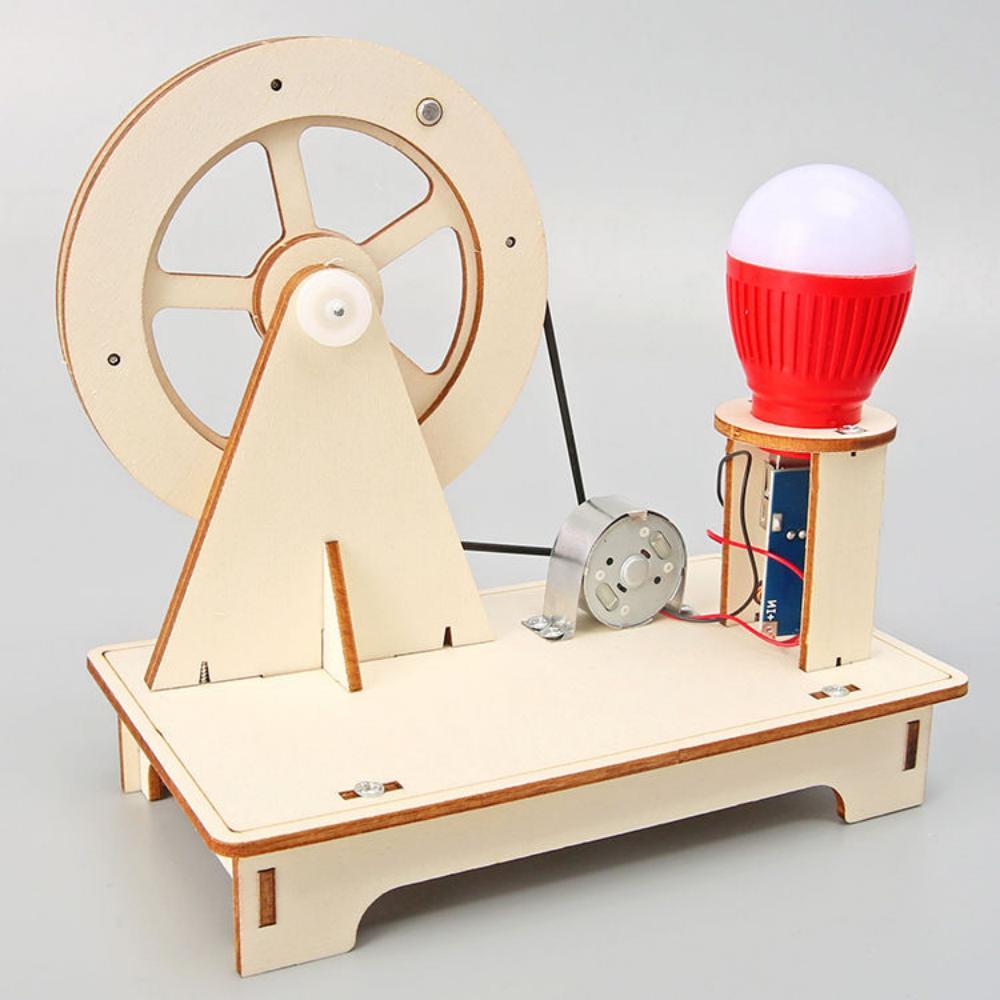 DIY Manual Generator Kit Science Toy Random Colors