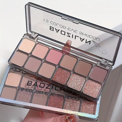 BAOZLAN Nude & Pink Eyeshadow Palette Matte & Shimmery Finish