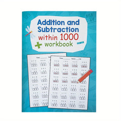Math Workbook: Addition & Subtraction Up to 1000