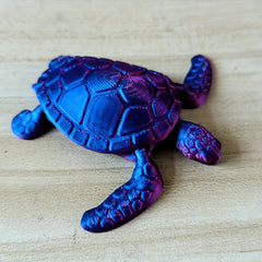 3D Printed Flexible Turtle Laser Octopus Colorful Animals Articulated Figures