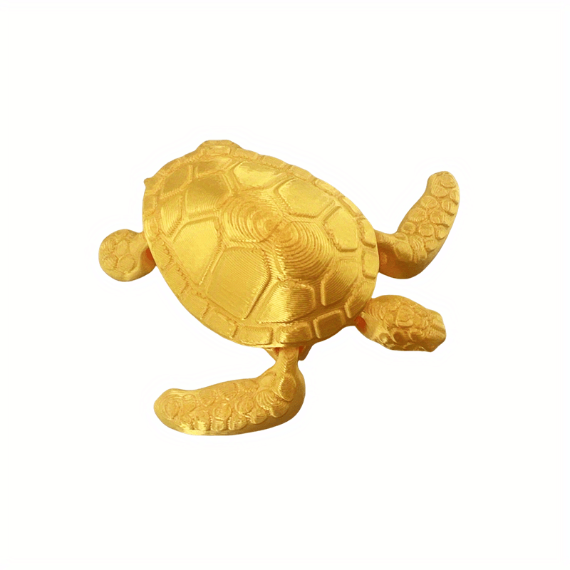 3D Printed Flexible Turtle Laser Octopus Colorful Animals Articulated Figures