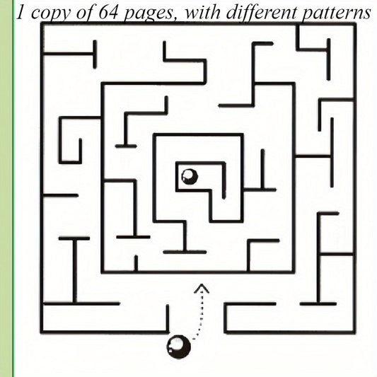 Brain Boosting Maze Training Book for Kids