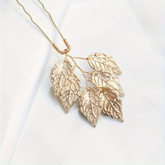 Leaf & Rhinestone Hair Pin for Bridal Wedding Styling