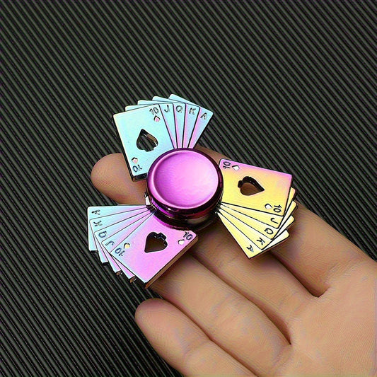 Colorful Alloy Fingertip Gyroscope Decompression Toy