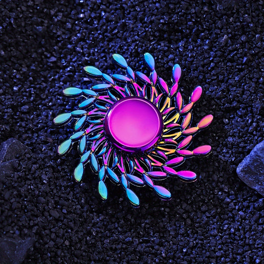 Metal Fidget Spinner for Adults Relaxation, Mixed Colors