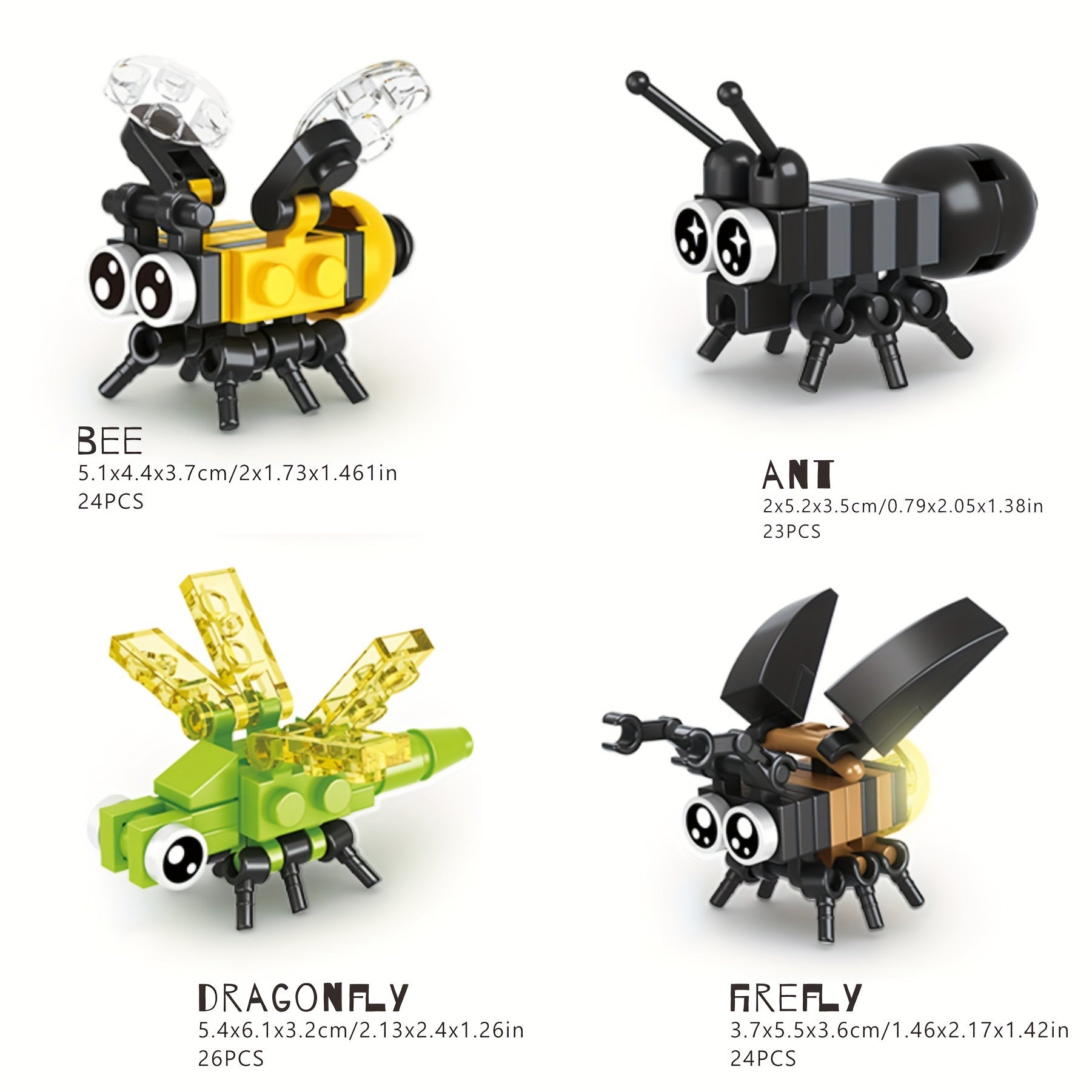 20 Animal Building Blocks Educational Toys Set