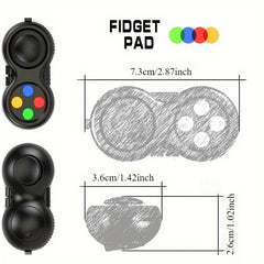Fidget Controller for Stress Relief with Fingertip Pad & Handle