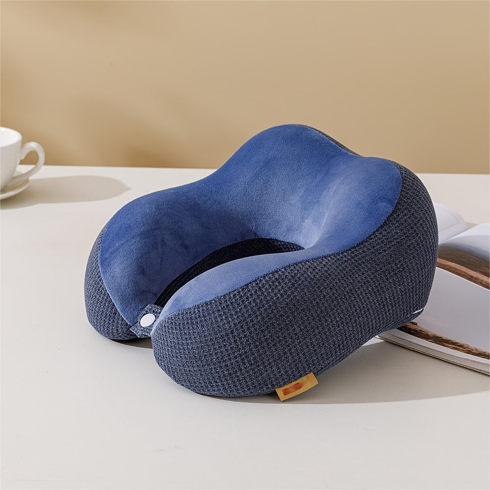 Memory Cotton U Shaped Pillow for Outdoor Travel Camping