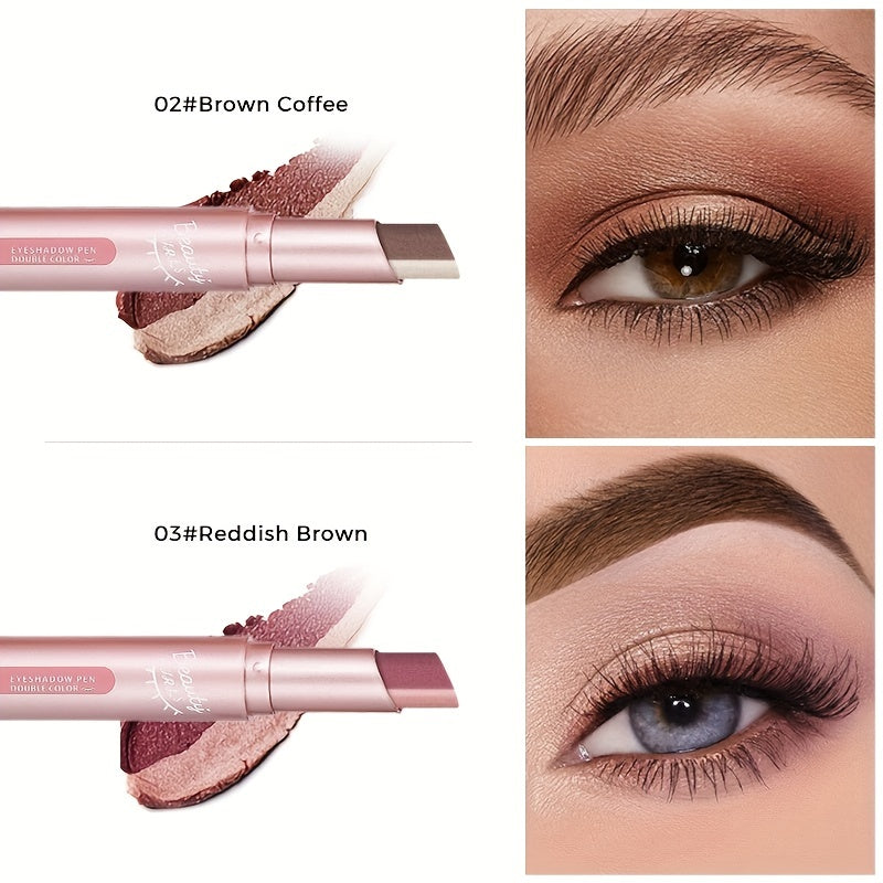 Cahill Eye Shadow Pencil Pearl Shimmer Earth Smudge-Proof Makeup Stick