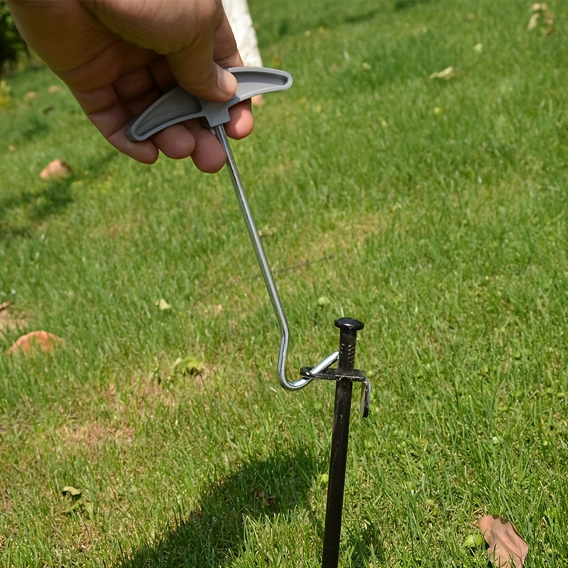 3PCS Tent Ground Nail Extractor Peg Remover Camping Tool