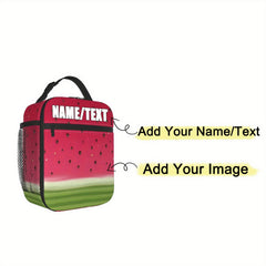 Watermelon Insulated Lunch Bag - Leakproof Thermal Tote