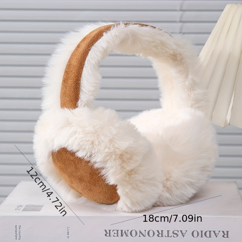 Women's Soft Warm Earmuffs for Winter Outdoor Activities