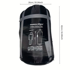 Waterproof Washable Sleeping Bag With Cap Portable Thickened Warm Cotton