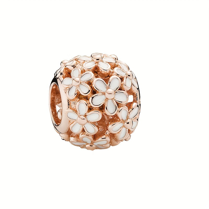PAN Rose Golden Artificial Diamond Beaded Cartoon Sheep Rabbit Camera Flower DIY