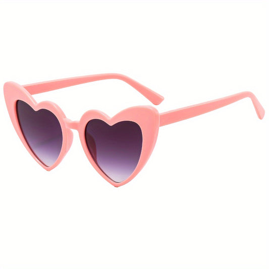 Heart Sunglasses For Women Men Casual Love Theme Candy Glasses UV400