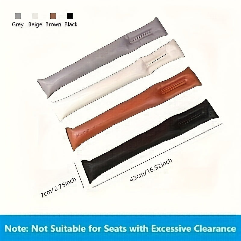 Car Seat Gap Filling Material - Soft Leather Leak Proof Gasket