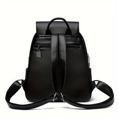 Women's Backpack Lightweight Adjustable Straps Faux Leather Polyester Lining