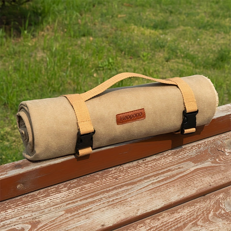 Adjustable Leather Belt for Outdoor Floor Mat - Moisture Proof
