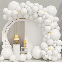 100pcs Matte Latex Balloons Garland Kit for Shower Birthday Wedding Graduation