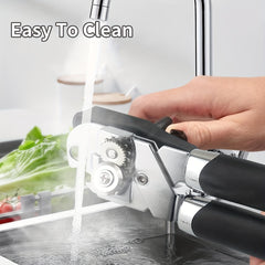 3-in-1 Stainless Steel Can Opener Anti-Slip Grip