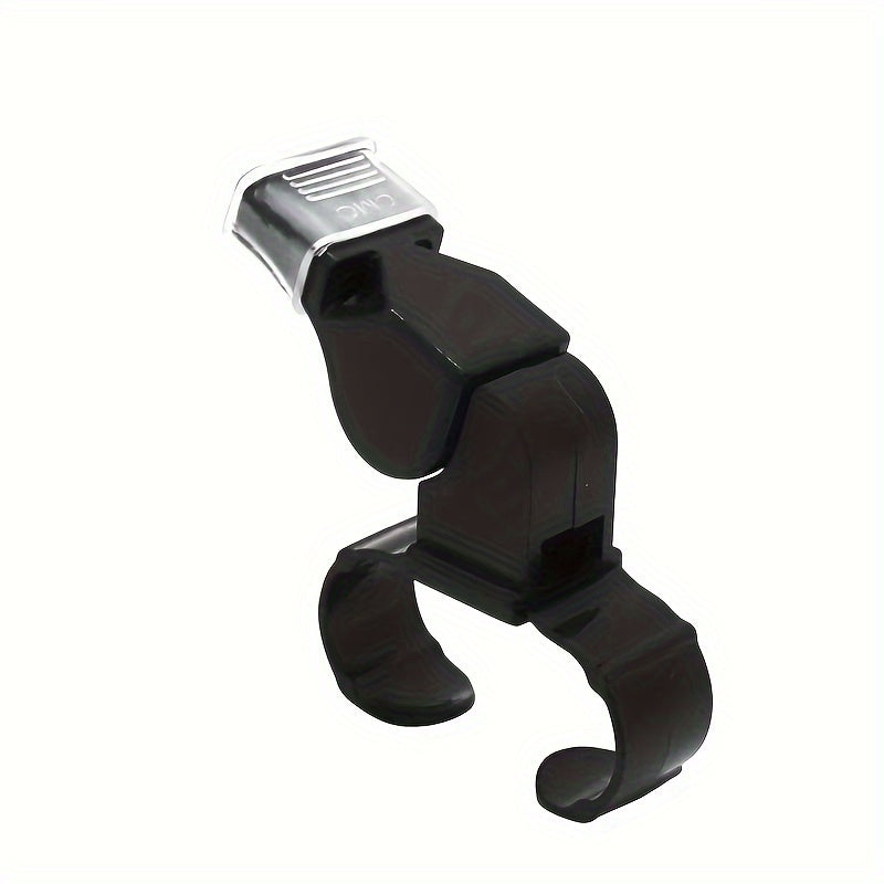 Referee Finger Whistle Football Training Equipment Safe Plastic Ring Whistle
