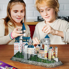 3D Neuschwanstein Castle Puzzles for Adults and Teens