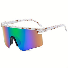 Outdoor Cycling Sunglasses For Men Women Windproof Dustproof Colorful Lens
