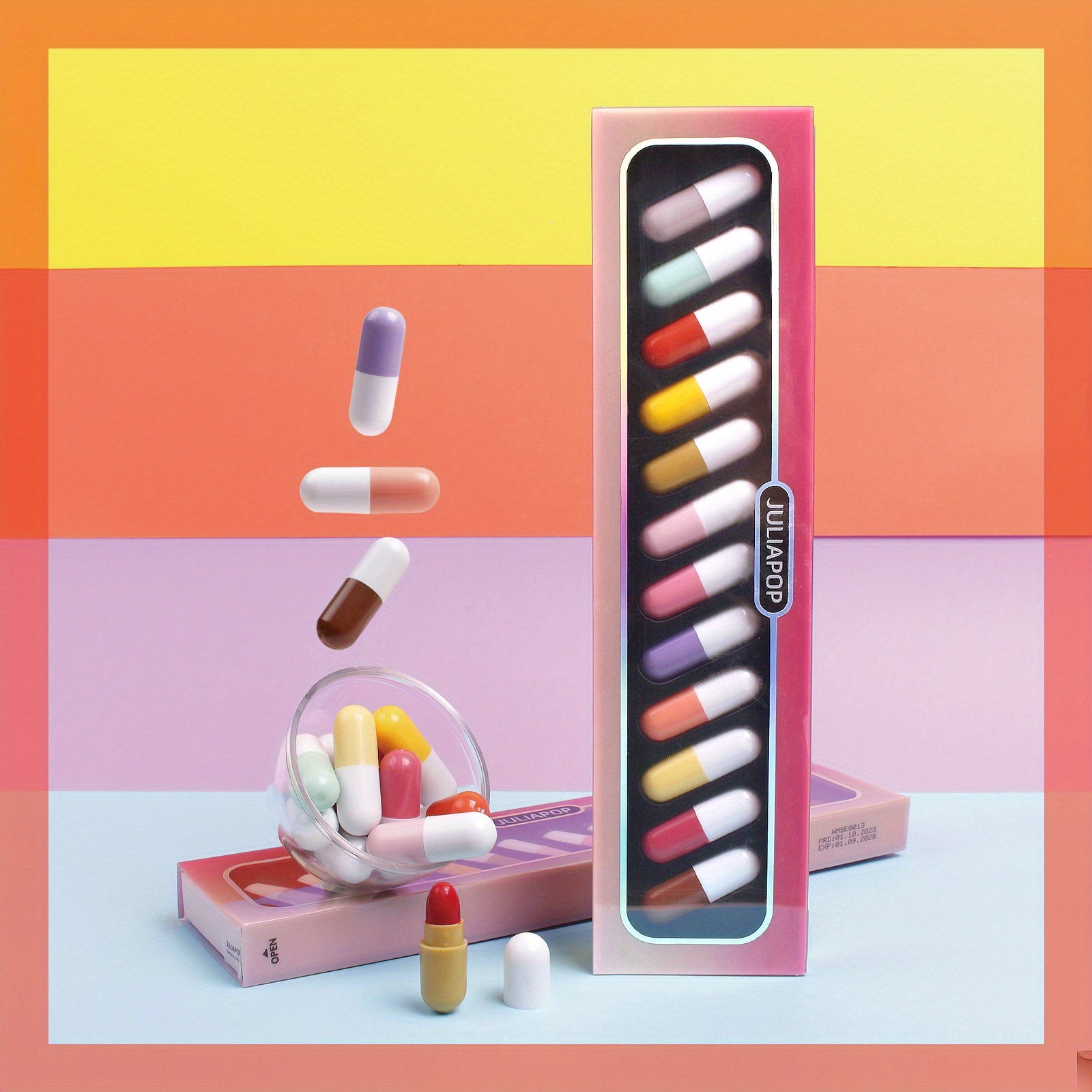 12 Colors Matte Waterproof Mini Lipstick Set for Women