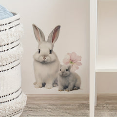 Rabbit Wall Decal Peel And Stick Removable Wall Sticker