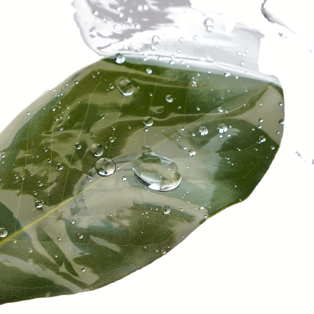 Waterproof Transparent Shower Curtain with 12 Hooks