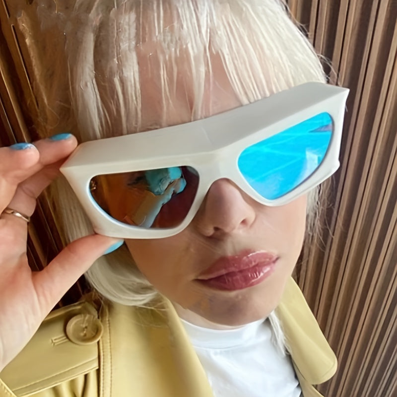 Y2K Wrap Around Sunglasses for Women Men UV400
