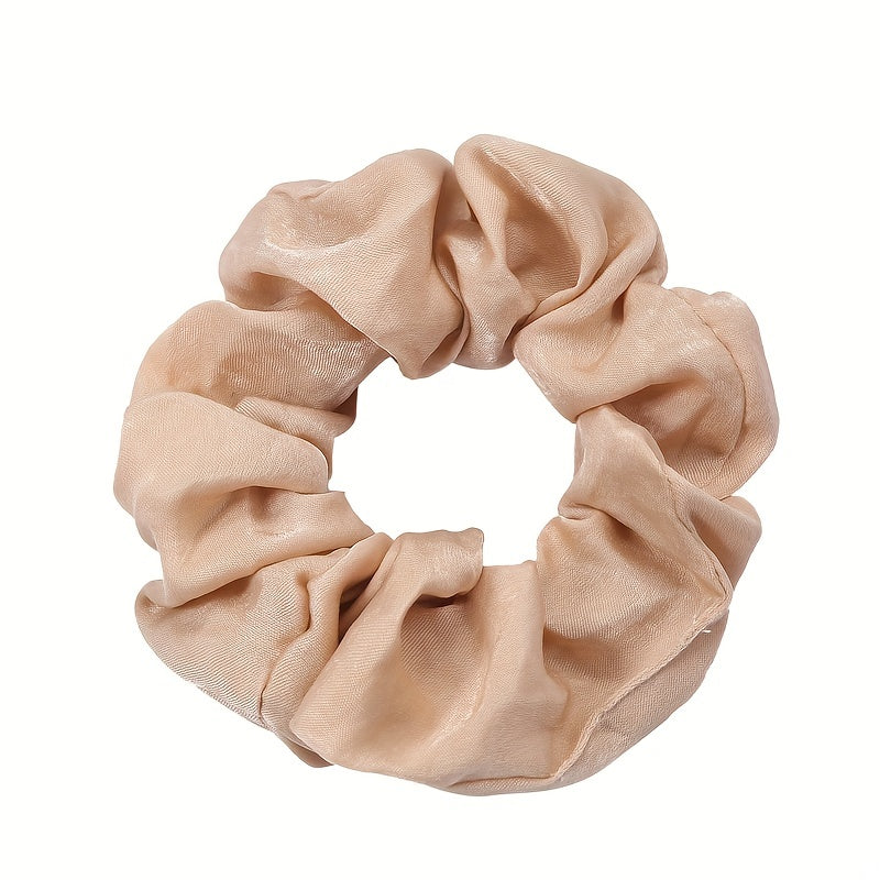 Large Scrunchie Ponytail Leather Headband Hair Accessories