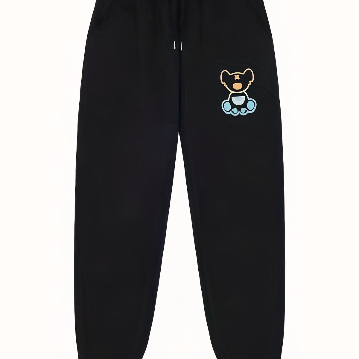Bear Pattern Joggers Men's Casual Pants Sweatpants