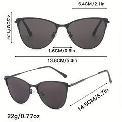 Retro Cat Eye Sunglasses for Women Men UV400 Sun Shades