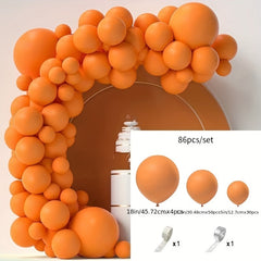 86PCS Mother's Celebration Balloons Set with Chain and Dispensing