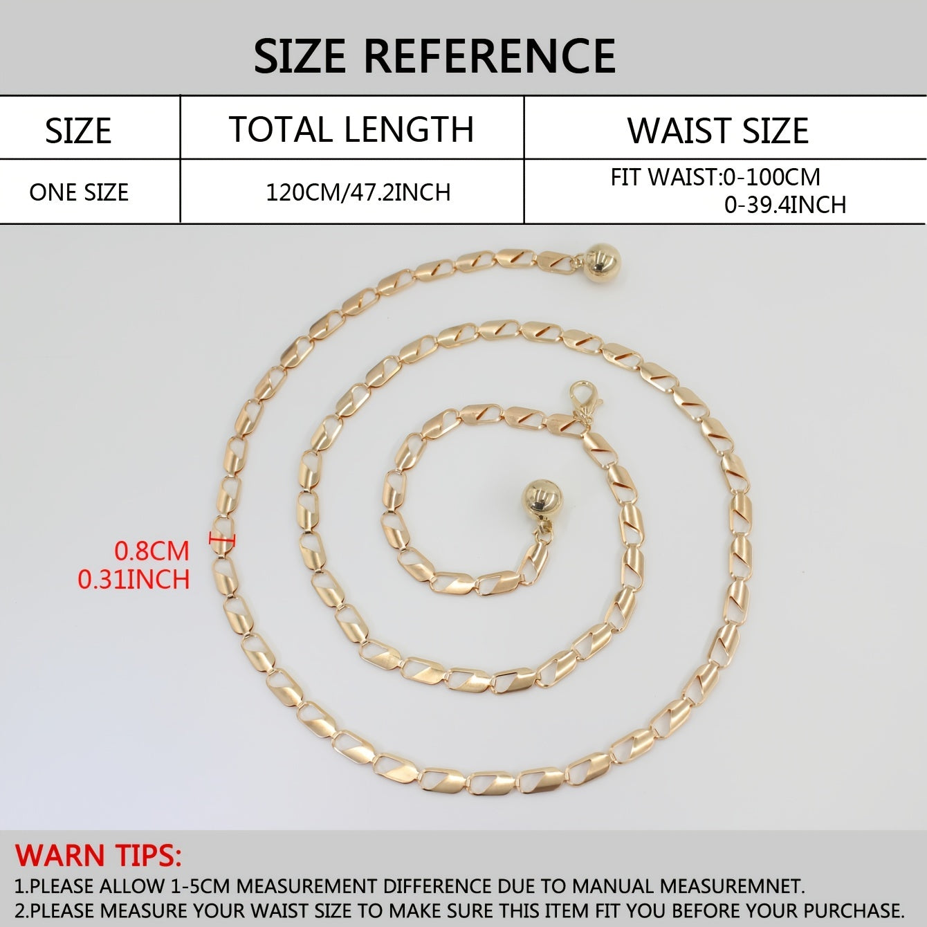 Metal Waist Chain Women's Belly Chain Thin Body Chain